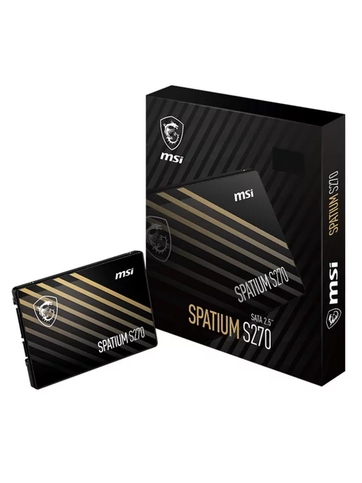 MSI Жесткий диск SSD 2.5" 960GB SPATIUM S270, 960 ГБ, фото 4