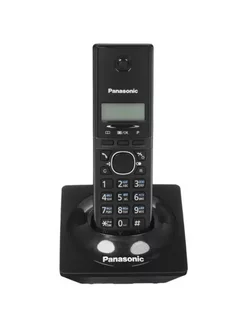 Телефон DECT KX-TG1711RUB black - черный Panasonic 178059684 купить за 3 446 ₽ в интернет-магазине Wildberries