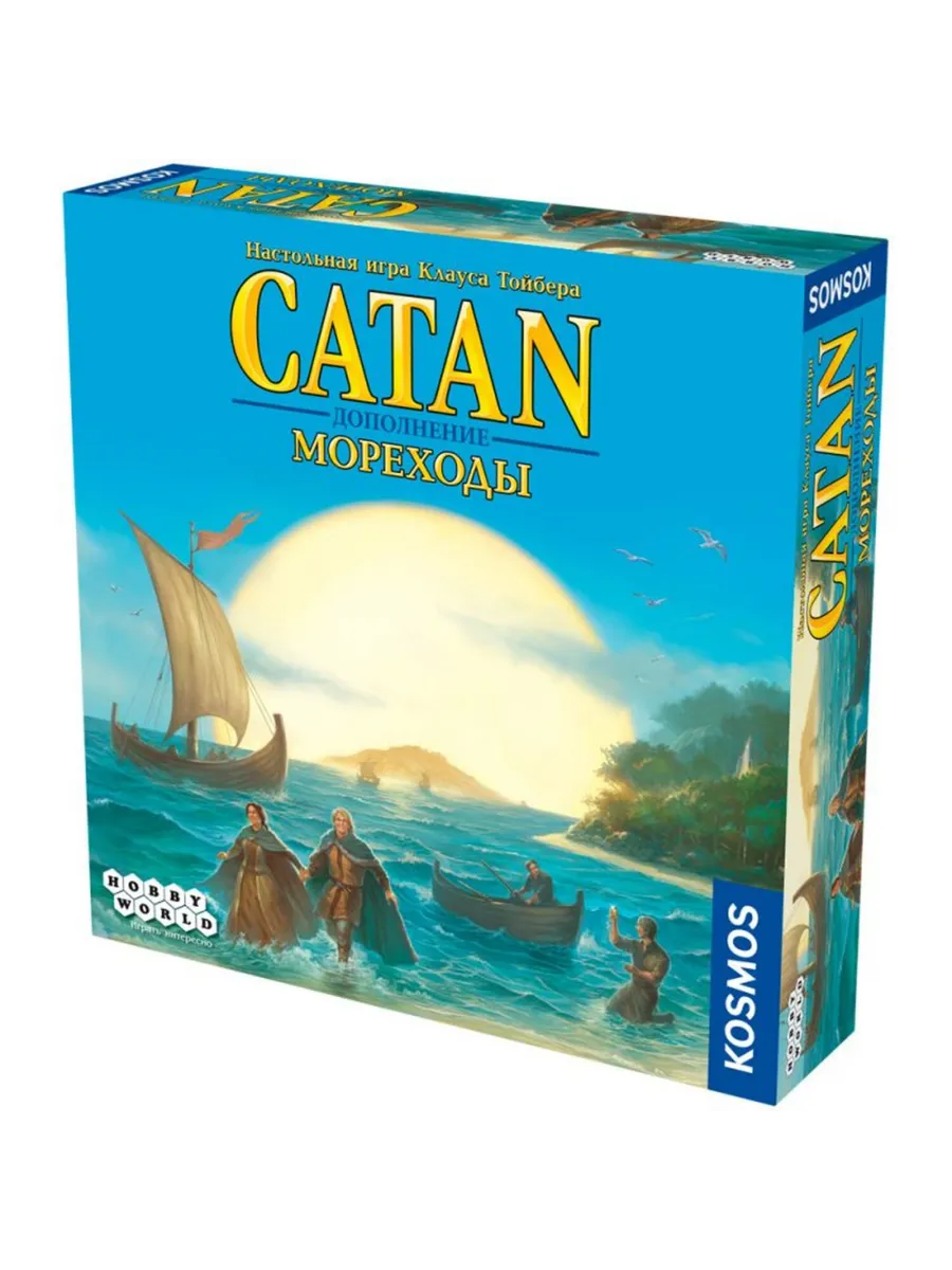 Настольная игра Колонизаторы Catan : Мореходы Hobby World 178084781 купить  за 4 150 ₽ в интернет-магазине Wildberries