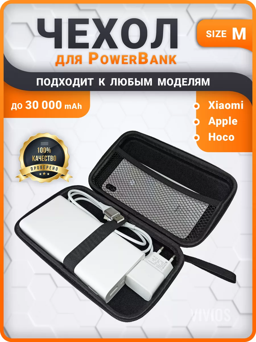Чехол для PowerBank, органайзер для внешнего аккумулятора
