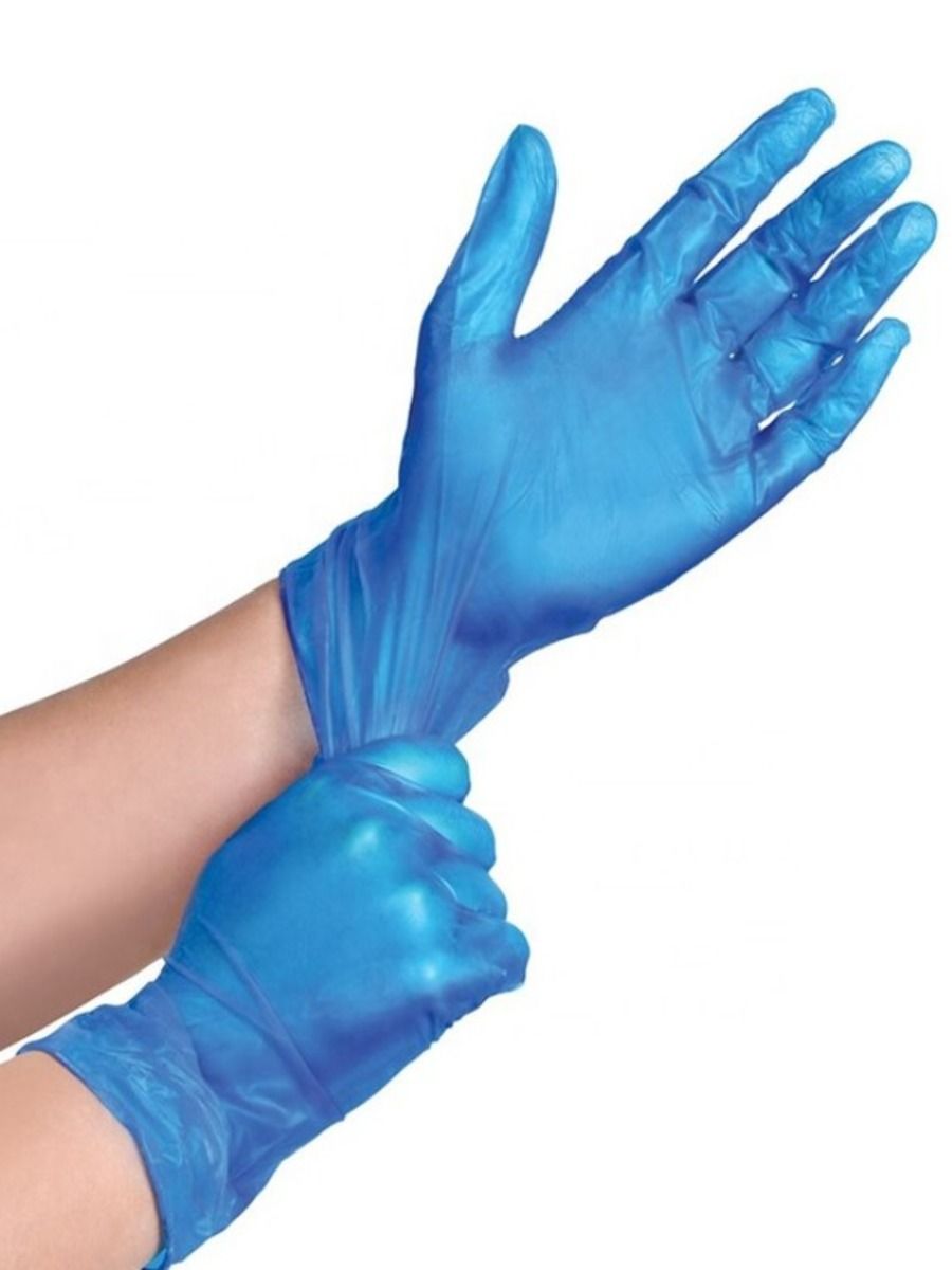 Использование резиновых перчаток. Перчатки Blue Disposable Synthetic l. Перчатки виниловые неопудреные размер s (100шт).