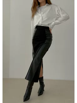 Черная юбка ENGI BAR 178134401 купить за 471 ₽ в интернет-магазине Wildberries