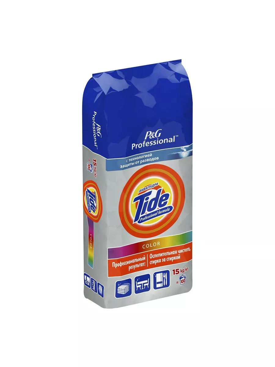 Стиральный порошок Tide автомат аквапудра для цветного 15 кг Tide 178139829  купить за 1 935 ₽ в интернет-магазине Wildberries