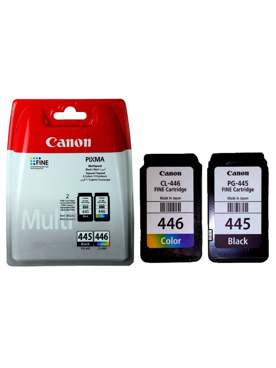 Canon PG-445. Картридж Canon PG-445 черный. 446 Кэнон цвета. Canon 2440.