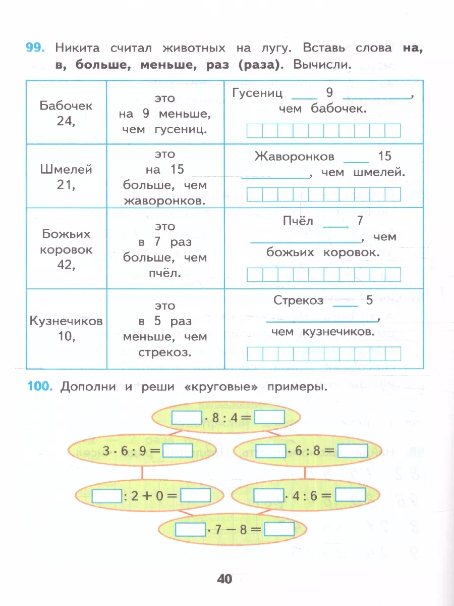 Математика 3 класс. Рабочая тетрадь №1 (к новому ФПУ) ФГОС Экзамен  178167213 купить за 218 ₽ в интернет-магазине Wildberries