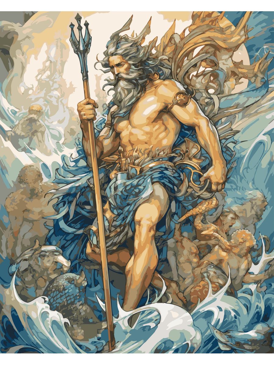 Комплект посейдон. Посейдон Бог морей. Посейдон картина. Zeus + Poseidon обложка. Посейдон картинки Бог моря.