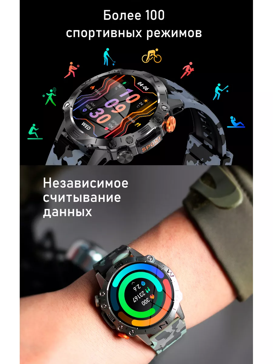 Смарт часы Smart Watch с amoled экраном и влагозащитой IP64 MiGerz  178200021 купить за 4 079 ₽ в интернет-магазине Wildberries