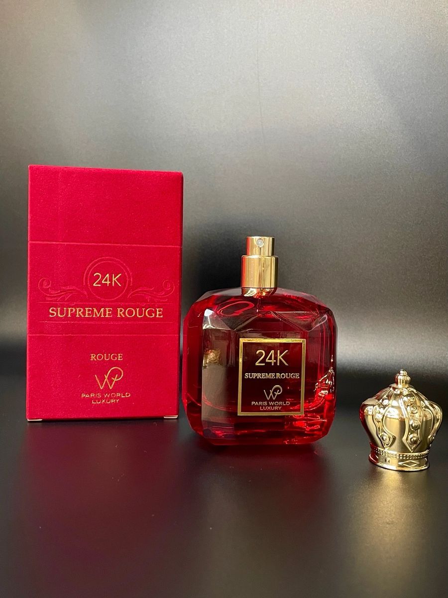 Supreme rouge paris world luxury. Духи 24к Supreme Gold. 24k Supreme rouge EDP. Парфюм Суприм Руж 24. Духи 24к Supreme rouge.