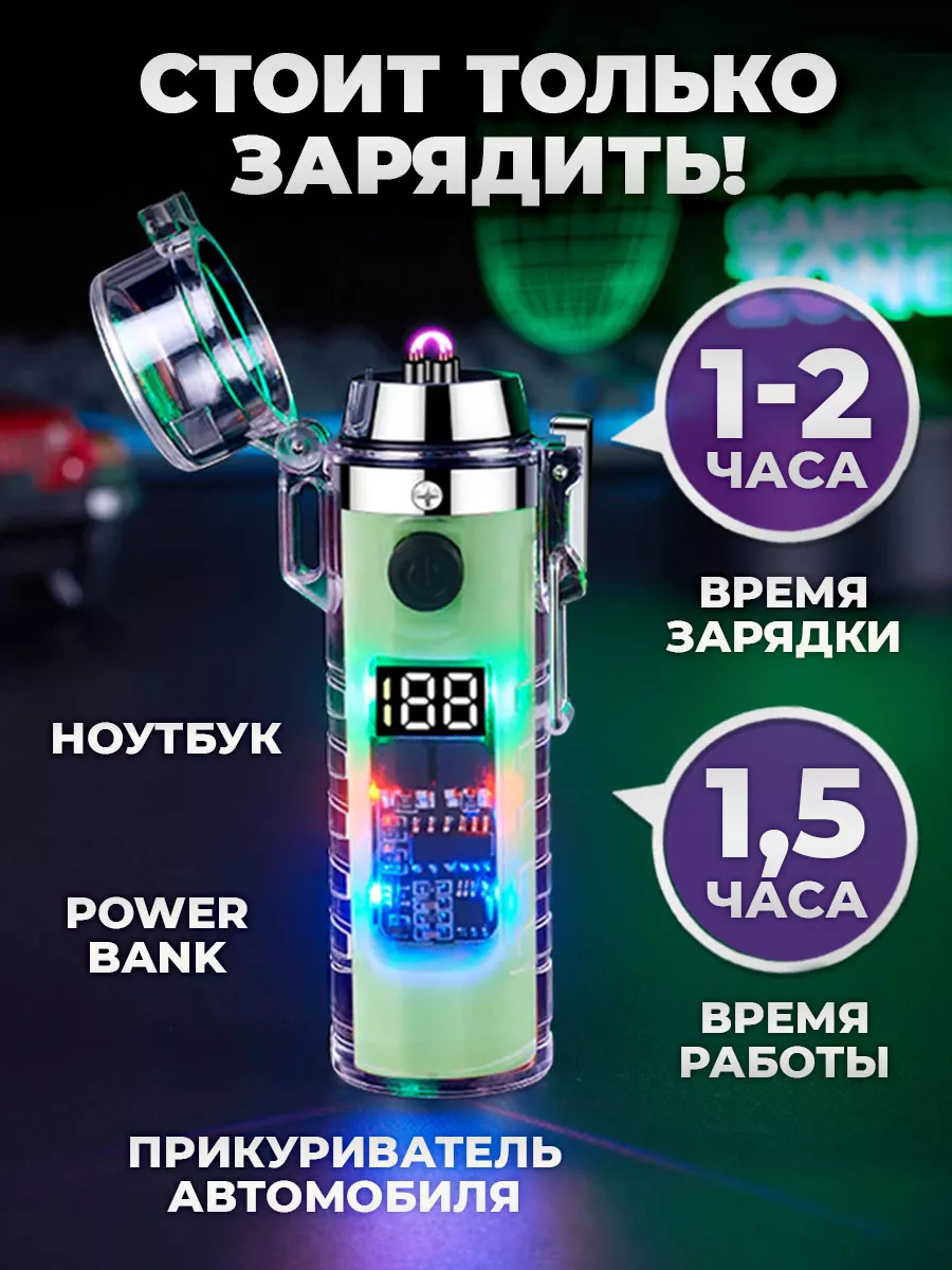 Электронная зажигалка подарочная USB для курения MilkySpace 178231778  купить в интернет-магазине Wildberries