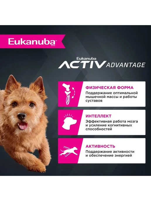 Сухой корм Eukanuba Птица для собак, мелкие, 3 кг, фото 3