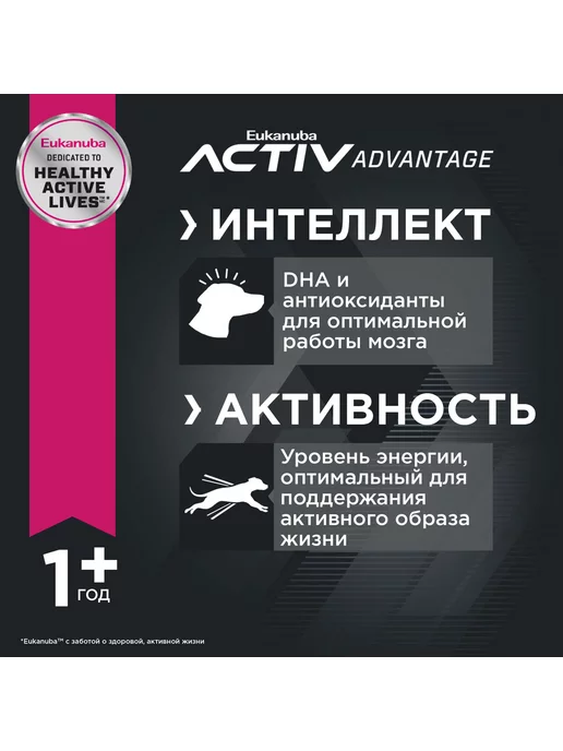 Сухой корм Eukanuba Птица для собак, средние, 3 кг, фото 5