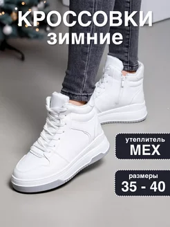 Кроссовки женские зимние с мехом Monkey Shoes 178250542 купить за 1 639 ₽ в интернет-магазине Wildberries