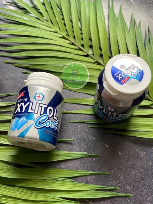 Lotte Жевательная резинка без сахара Xylitol Прохладная мята 55,1г, 55,1 г, фото 8