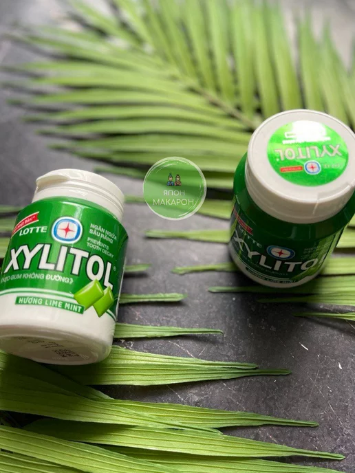 Lotte Жевательная резинка без сахара Xylitol Лайм 29гр, 55,1 г, фото 8