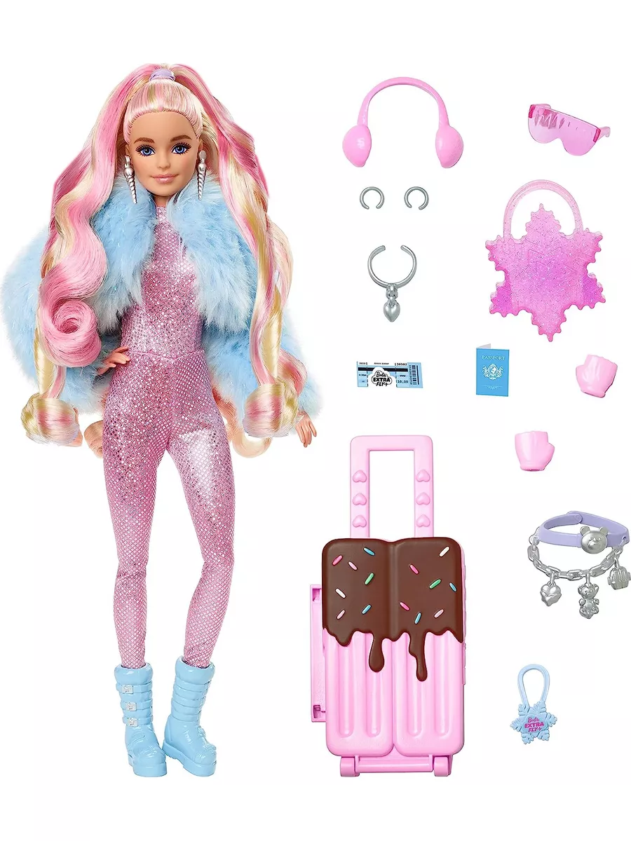 Кукла Барби Экстра Extra Fly Snow HPB16 Barbie 178273768 купить за 5 948 ₽  в интернет-магазине Wildberries