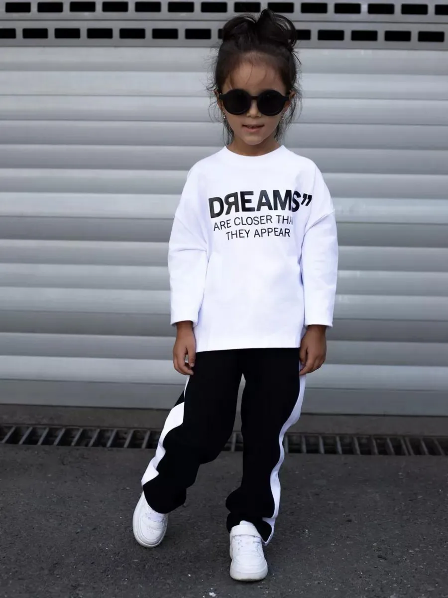 Лонгслив+брюки, White