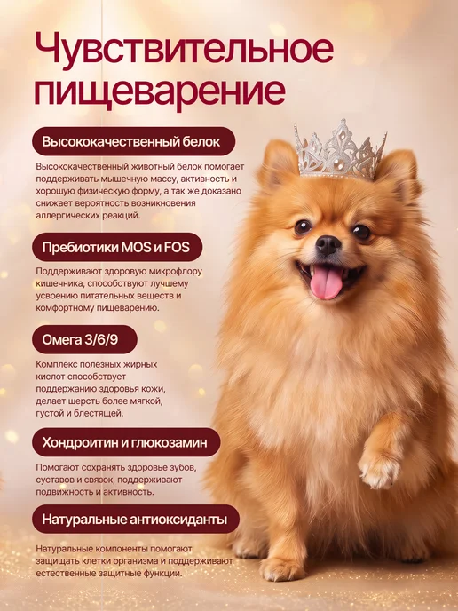 Сухой корм MR.GURMANOV для собак, мелкие, 1 кг, фото 2