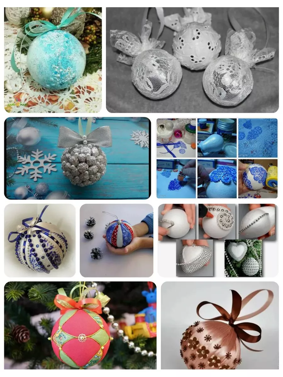 Поделки из пенопластовых шаров своими руками - 84 фото