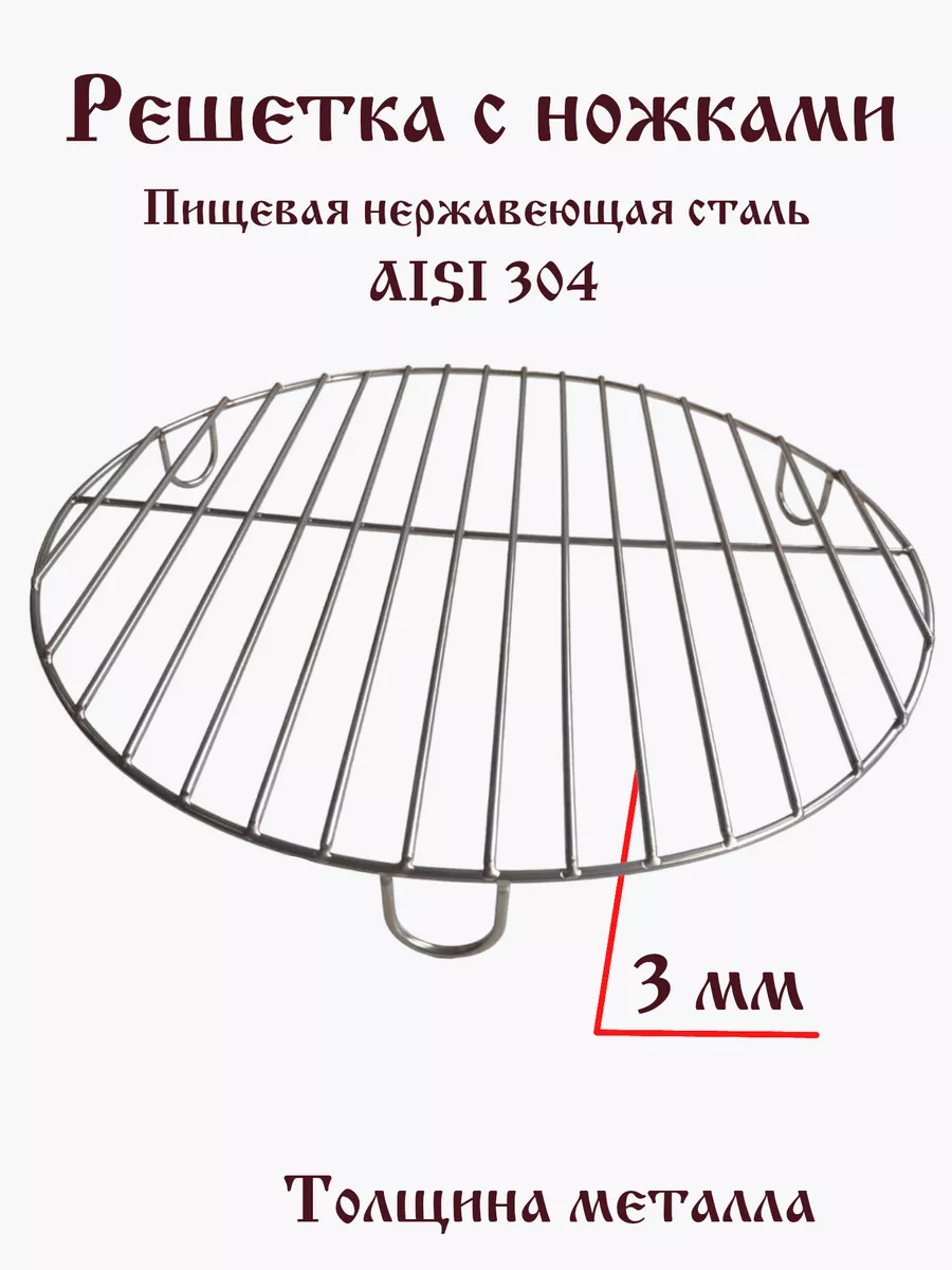 Гриль решетка для Аэрогриля 19 см ТандырМан 178290919 купить за 416 ₽ в  интернет-магазине Wildberries