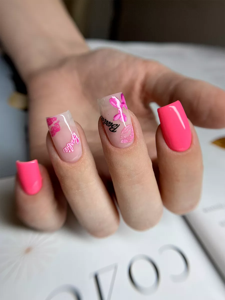 Наклейки для ногтей слайдеры для маникюра barbie барби Top Nails 178300888  купить за 123 ₽ в интернет-магазине Wildberries