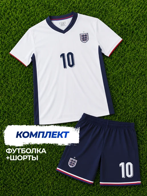 Football Shop Футбольная форма Англия Беллингем, синий, фото 4