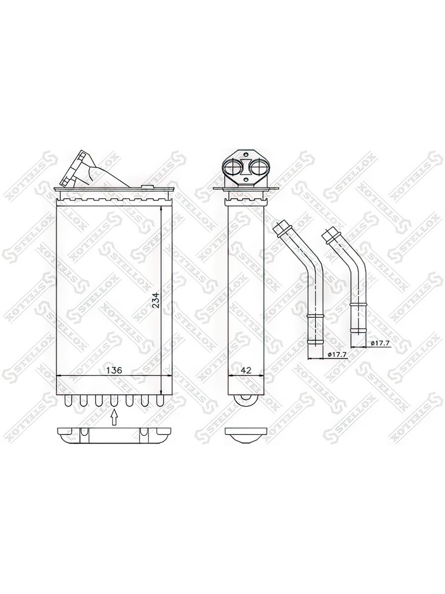 Радиатор печки stellox. Радиатор печки STELLOX 10 35260 SX. 10-35011-SX радиатор печки. Радиатор печки СТЕЛЛОКС характеристики.