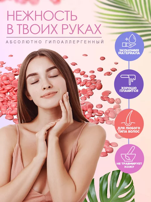 ITAL Воск для депиляции в гранулах пленочный, вариант, фото 2