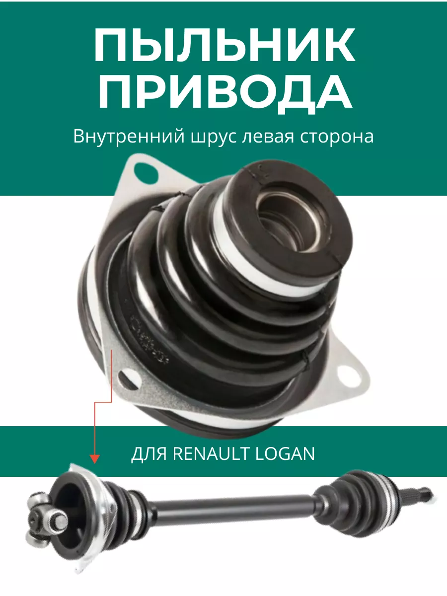 Пыльник с подшипником ШРУСа внутреннего левого Renault Logan Tork 178406214  купить за 2 447 ₽ в интернет-магазине Wildberries