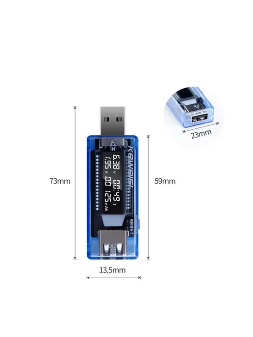 KEWEISI usb тестер, вариант, фото 7