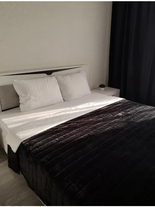 BMN TEXTILE Плед 200х220 на диван на кровать пушистый, 200x220, фото 3