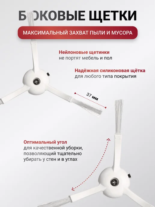 Xiaomi Фильтры для робота пылесоса Mop 2 PRO, Mop 2 Lite, черный, фото 7