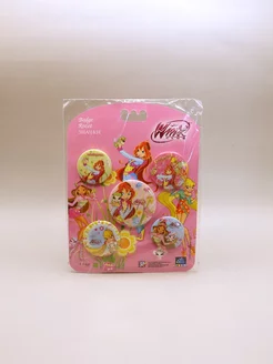 Значки Winx 5шт 1000 Каталог 178442830 купить за 150 ₽ в интернет-магазине Wildberries