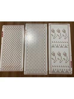 Перфокарты для вязальной машины Silver reed SK280 (20 шт