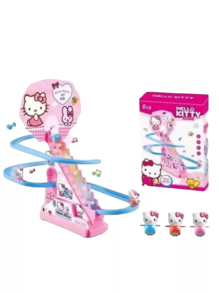 Hello Kitty Slide, Китти на горке Фестиваль игрушек 178526622 купить за 485  ₽ в интернет-магазине Wildberries