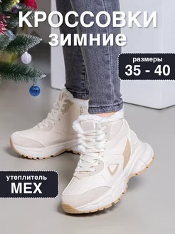 Кроссовки женские зимние с мехом Monkey Shoes 178544432 купить за 1 976 ₽ в интернет-магазине Wildberries