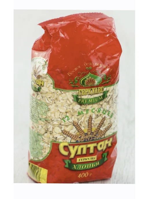 rayshop Хлопья Султан Овсяные Геркулес 400г, 400 г