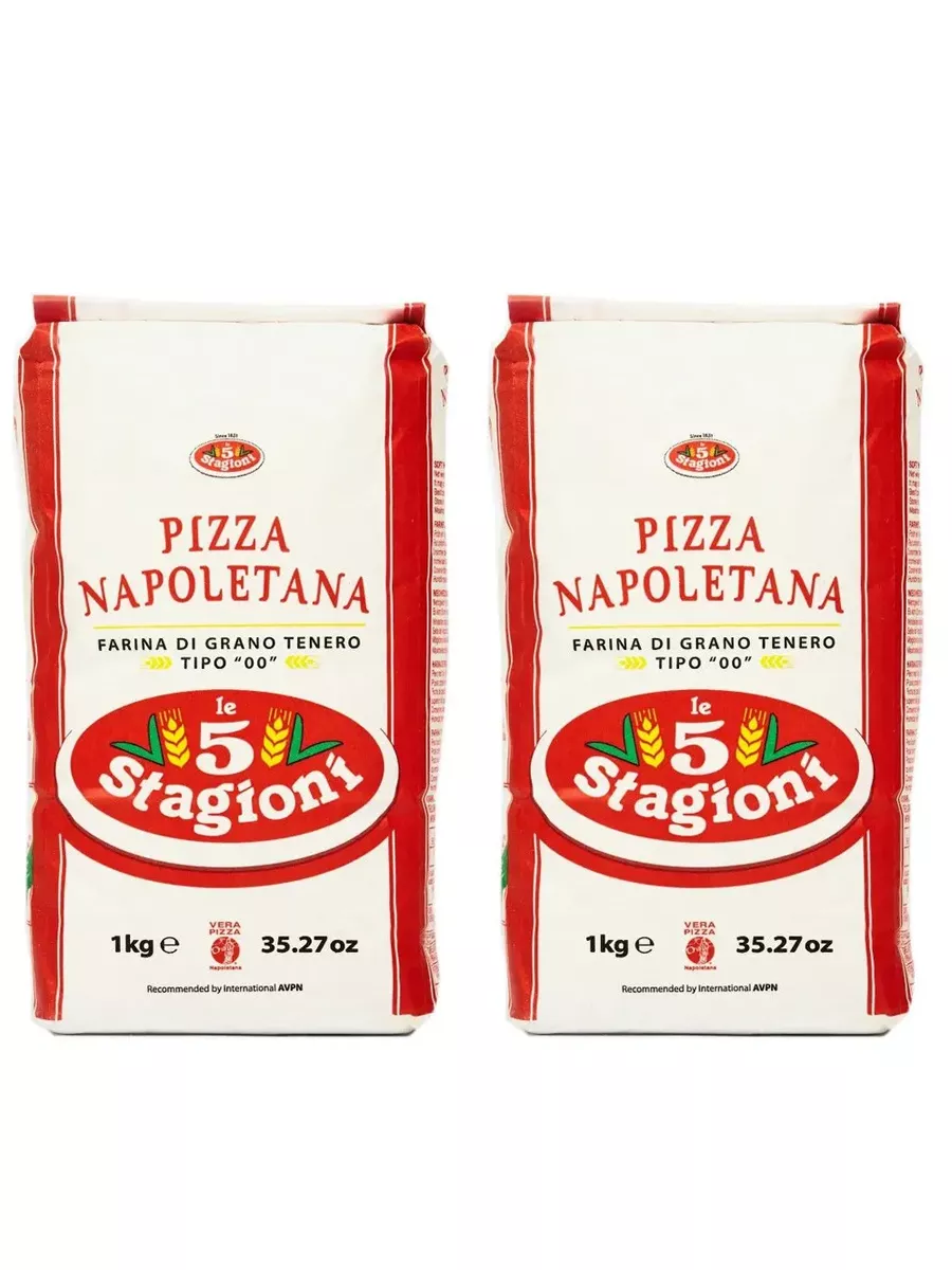 Мука Pizza Napoletana мягких сортов пшеницы 2шт x 1 кг