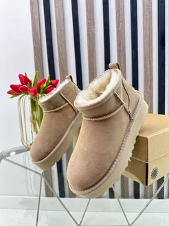 Угги UGG с натуральным мехом Premium Shoes 178579929 купить за 5 152 ₽ в интернет-магазине Wildberries