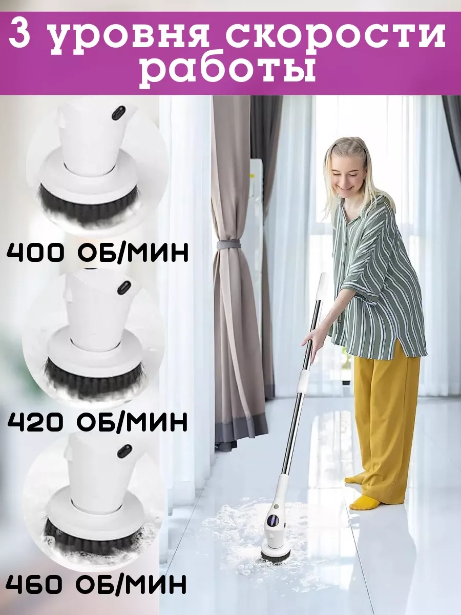 Электрощетка для уборки с насадками ArBi HOME 178593796 купить за 2 630 ₽ в  интернет-магазине Wildberries