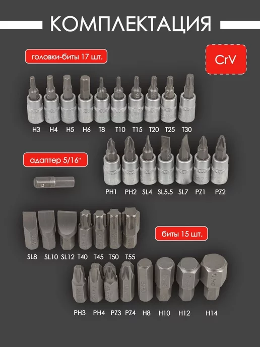 Disen Набор инструментов для автомобиля 82 предмета, 82 шт, фото 4