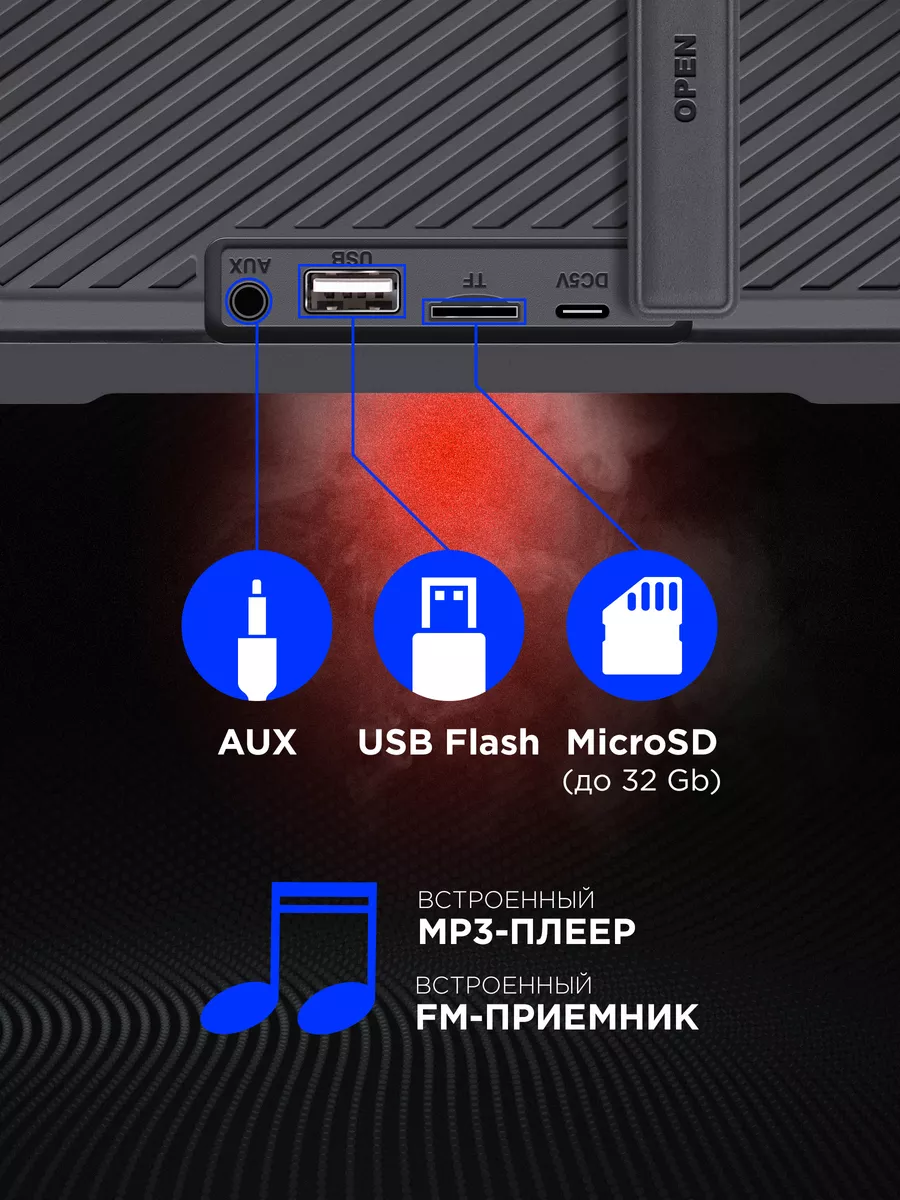 Колонка беспроводная bluetooth, с подсветкой Defender 178610172 купить за  440 ₽ в интернет-магазине Wildberries