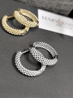 Серьги кольца конго MaryKon 178623870 купить за 1 269 ₽ в интернет-магазине Wildberries