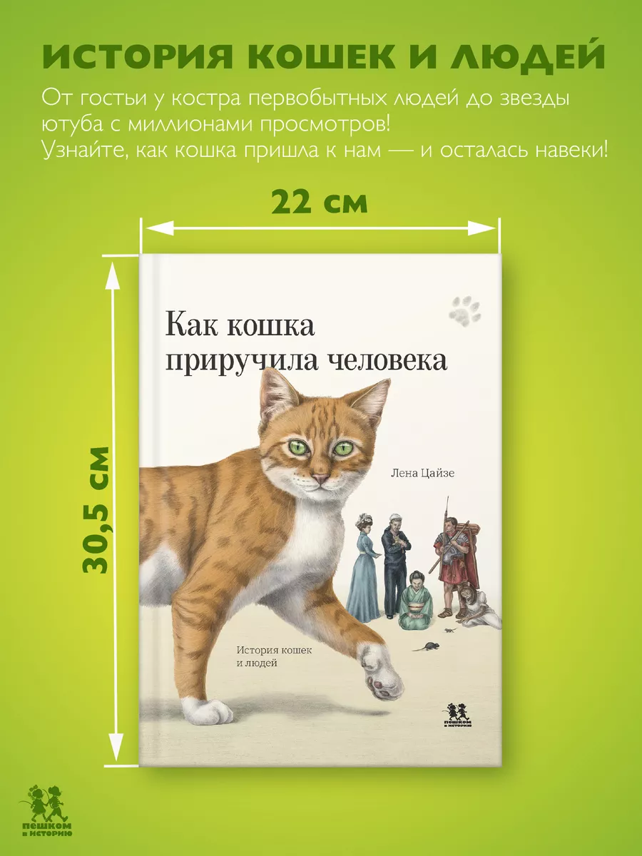 Как кошка приручила человека ПЕШКОМ В ИСТОРИЮ 178627017 купить за 993 ₽ в  интернет-магазине Wildberries