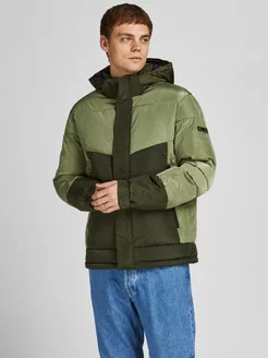 Куртка демисезонная с капюшоном Jack&Jones 178637019 купить за 5 675 ₽ в интернет-магазине Wildberries