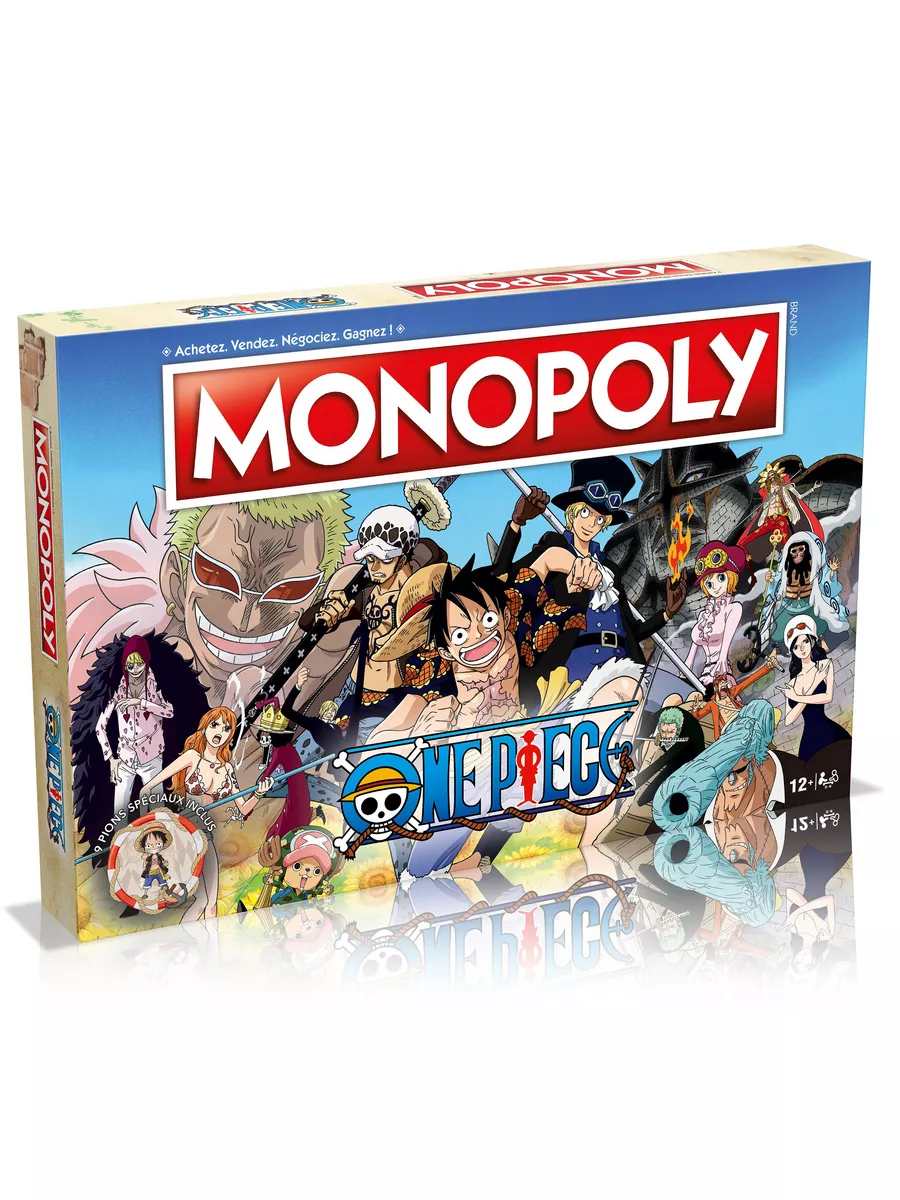 One Piece (Ван Пис) Monopoly на английском языке Winning Moves 178645099  купить за 4 429 ₽ в интернет-магазине Wildberries