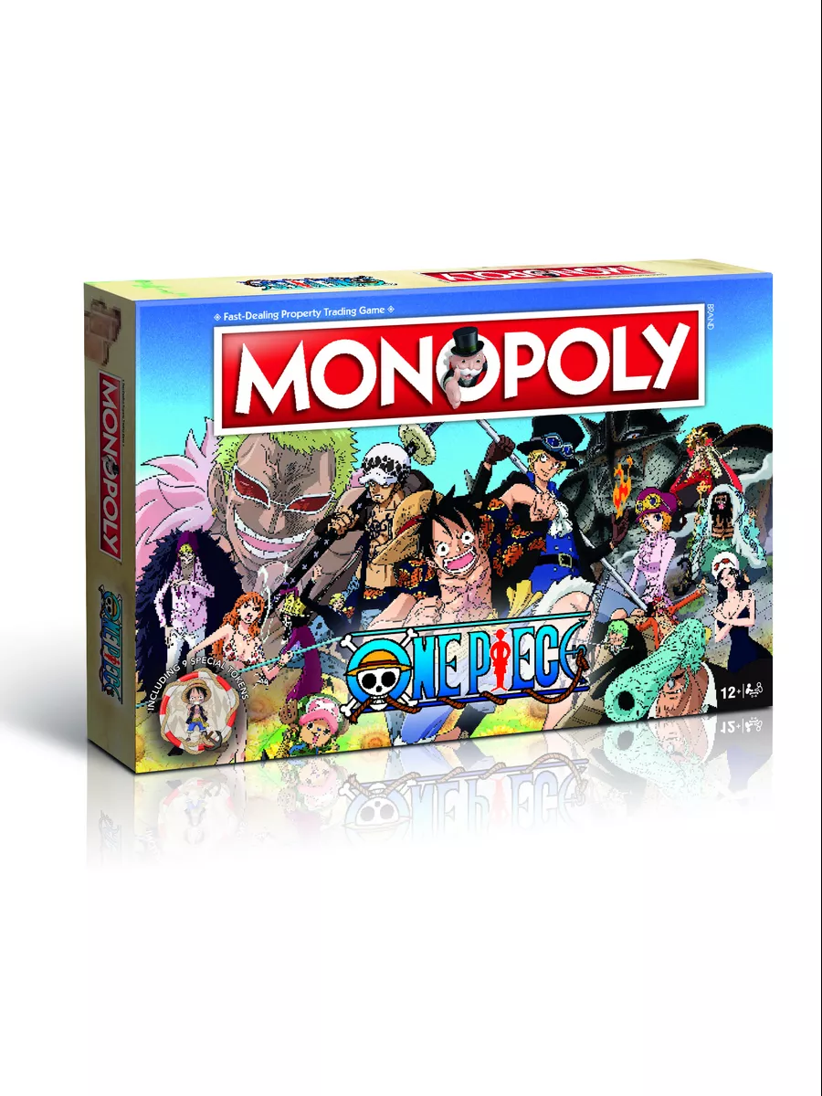 One Piece (Ван Пис) Monopoly на английском языке Winning Moves 178645099  купить за 5 358 ₽ в интернет-магазине Wildberries