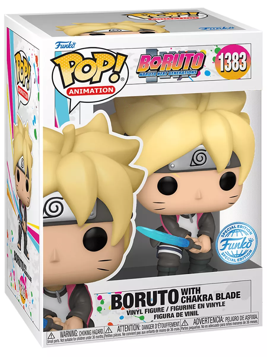 Фигурка аниме POP! Боруто Boruto w/ Chakra Blade Funko 178662597 купить за  1 416 ₽ в интернет-магазине Wildberries