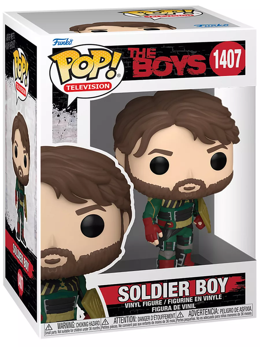 Фигурка Funko POP! TV Пацаны Солдатик (1407) 72124 Funko 178662659 купить в  интернет-магазине Wildberries