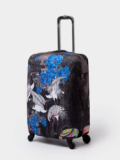 Чехол для чемодана с принтом размер S MF 178665460 купить за 680 ₽ в интернет-магазине Wildberries