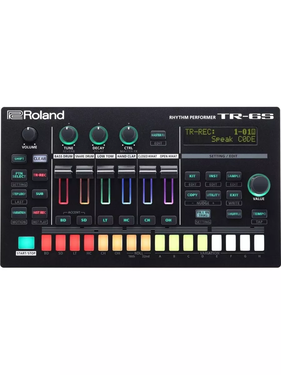 Драм-машина Roland TR-6S Rhythm Performer Roland 178673077 купить в  интернет-магазине Wildberries